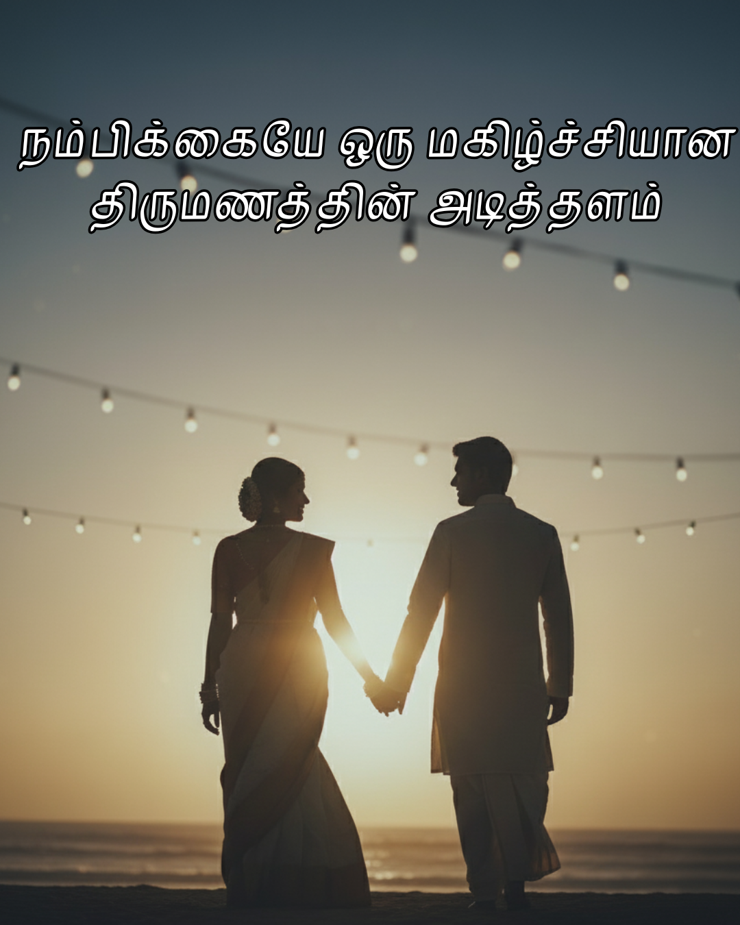 நம்பிக்கையே ஒரு மகிழ்ச்சியான திருமணத்தின் அடித்தளம்:  திருச்சியின் நம்பகமான திருமண சேவை .